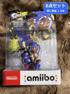8 점 세트 amiibo 옥틀링 블루