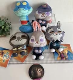 ★新品未使用★ ズートピア2 ＆youマスコットVol.2 パウバート他5点