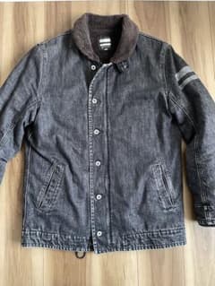 MOMOTARO JEANS グレーデニム N-1デッキジャケット 40 - メルカリ