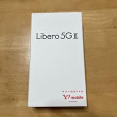 《新品未使用》ワイモバイル　Libero 5G Ⅲ A202ZTブラックのサムネイル