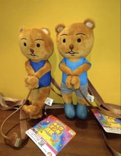 クマ吉くん逮捕されポシェット2個セット 約22cm - メルカリ