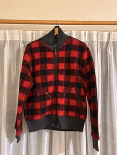 【値下げ】GAP ボアジャケット チェック柄 メンズ Mサイズのサムネイル