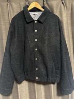 Regen Glanz シンプルメルトンボタンウールジャケット Regen Glanz（レーゲングランツ）の「simple melton button jacket