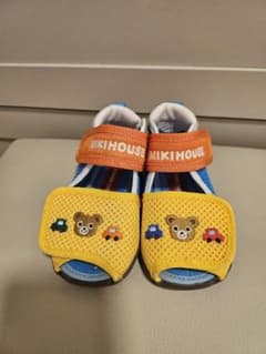 [미품] 미키 하우스 베이비 샌들 13cm