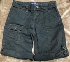 MINZ YALINI ブラックハーフパンツ 140のサムネイル