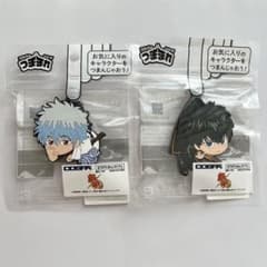 銀魂 つままれ ラバーストラップ 坂田銀時 土方十四郎 - メルカリ