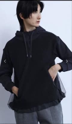 LASUD バックチュールニットフーディ - メルカリ