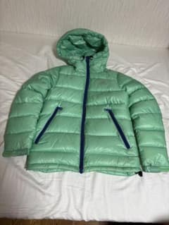 MOUNTAIN EQUIPMENT フード付きダウンジャケット ミントグリーン 