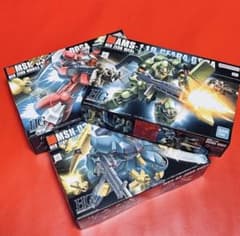 未組立 HG ヤクト ドーガ クェス機 ギュネイ機 ギラ ドーガ 3体セット 未組立 HG ヤクト ドーガ クェス機 ギュネイ機 ギラ ドーガ 3体セット