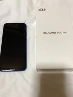 HUAWEI P20 Lite クラインブルー 64 GB auのサムネイル
