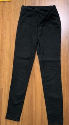 マタニティパンツ 黒　スキニー　お値下げ♡のサムネイル