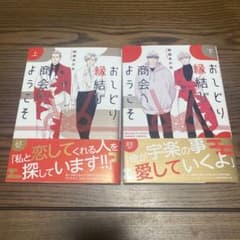 おしどり縁結び商会へようこそ 上・下　　　阿部 あかね　　　BLのサムネイル