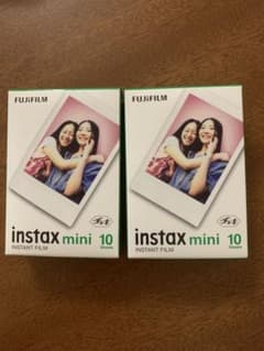 FUJIFILM instax mini フィルム 10枚*2 20枚のサムネイル