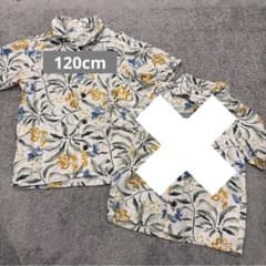 ブリーズ　花柄　アロハTシャツ