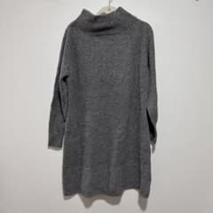 jines ニットワンピース　グレー