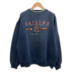 レトロ 古着 DZ SPORTSWEAR REGATTA 刺繍 スウェットのサムネイル