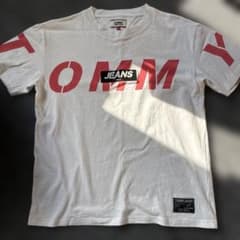 TOMMY JEANS ホワイト Tシャツ　Mサイズのサムネイル