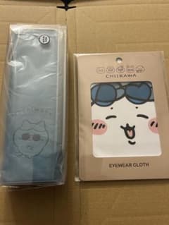 Zoff×ちいかわコラボ ハチワレ メガネケースメガネ拭きセット - メルカリ