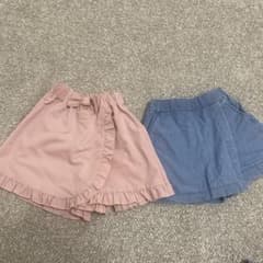 キッズ スカート 2点セット まとめ売り 110 UNIQLO他のサムネイル