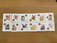 ポケモン　ポケモンパン　ポケモンカフェ　デコキャラシール　ポケまぜのサムネイル
