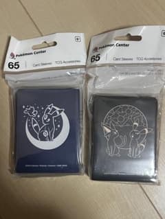 WCS2023 ポケモンカード デッキシールド ブラッキー エーフィ スリーブ