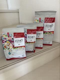 【ELMO ドッグフード サーモン&ライス 3kg+800g×3】関節サポートのサムネイル