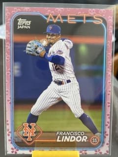 topps Japan Editionフランシスコ・リンドーア 桜パラレルのサムネイル