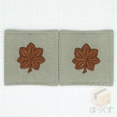 米軍実物未使用品 ABU アメリカ空軍 少佐 階級章 ベルクロ付 パッチ 2