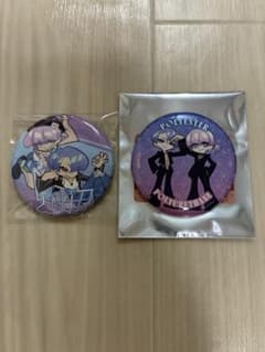 Newパンスト ポリエステル ポリウレタン 缶バッジ 2種セット - メルカリ
