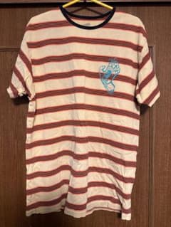【 XL 】SANTACRUZ ボーダー柄 Tシャツ 半袖のサムネイル