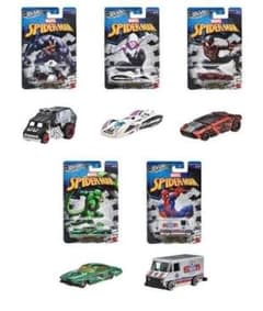 5 Hot Wheels Spider-Man Combat Medic Marvel C
