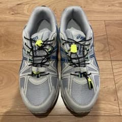 ASICS シューズ グレー/ブルー/イエローのサムネイル