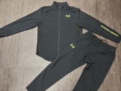 UNDER ARMOUR ジャージ セットアップブラック