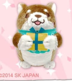 忠犬もちしば お祝いパーティ！MBぬいぐるみ　つな　柴犬