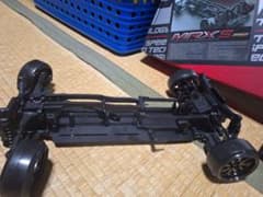 レア】タミヤ ラジコン DF03 カーボンシャーシ 前後ギアボックス付き