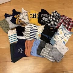 男の子100cm子供服24点まとめ売りのサムネイル