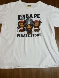 BAPE パイレーツストア Tシャツ Lサイズのサムネイル