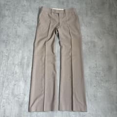 90's vintage フレアスラックス　YZIP モヘア　シティーボーイ