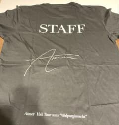 Aimer サイン入り ツアーTシャツ Aimer サイン入り ツアーTシャツ - メルカリ