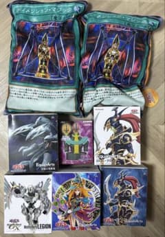 遊戯王　ブランケット2枚&フィギュア6体セット
