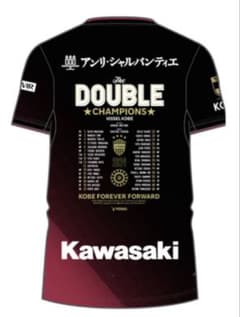 VISSEL KOBE The DOUBLE CHAMPIONS Tシャツ VISSEL KOBE The DOUBLE CHAMPIONS Tシャツ - メルカリ