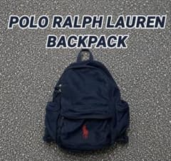 POLO RALPH LAUREN ネイビーリュック archiveビッグポニー - メルカリ