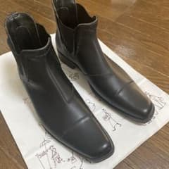 【超美品】KATHARINE HAMNETT レインサイドゴアブーツ ブラックのサムネイル
