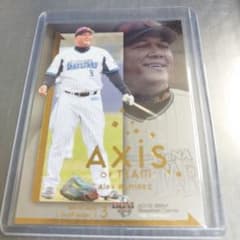 BBM 2012 1st アクシスオブチーム アレックス・ラミレス 横浜DeNA