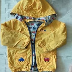 ミキハウス リバーシブル ジャンパー アウター  90のサムネイル