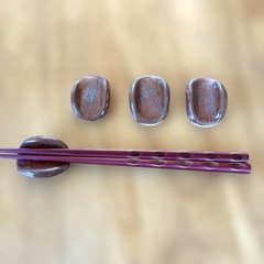 陶器 箸置き 4個セット お箸は売り物では有りません 2
