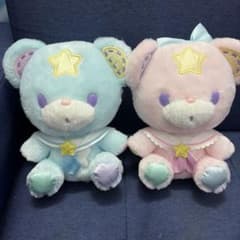 サンリオ パフポフ ぬいぐるみ キキララ45周年 - メルカリ