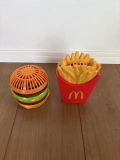 McDonald's ハンバーガー フライドポテト ファン 2点セット