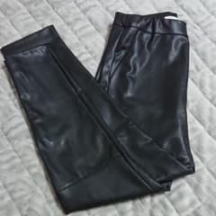 ZARA レザーパンツ レザーレギンス キッズ 152センチのサムネイル