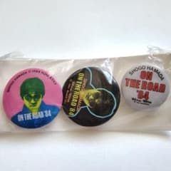 ON THE ROAD'84 浜田省吾缶バッジ 3個セット 未開封 経年品 - メルカリ